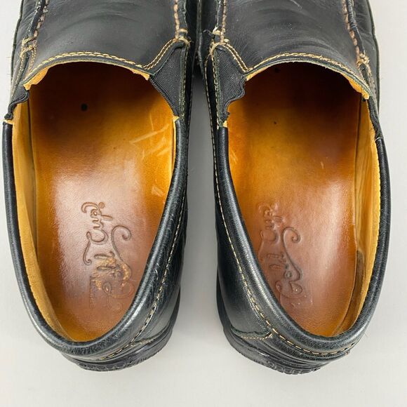 Sperry Gold Cup Men’s 9.5 M Black Leather Slip On Moc Toe Driving Loafers Casual main image 6
